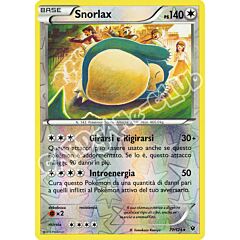 077 / 124 Snorlax rara foil reverse (IT) -NEAR MINT-