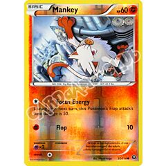 052 / 114 Mankey comune foil reverse (EN) -NEAR MINT-