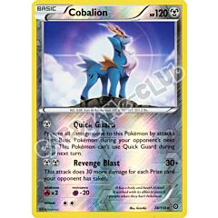 074 / 114 Cobalion rara foil reverse (EN) -NEAR MINT-