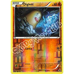036 / 124 Diglett comune foil reverse (IT) -NEAR MINT-