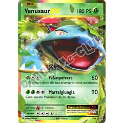 001 / 108 Venusaur EX rara EX foil (IT) -NEAR MINT-