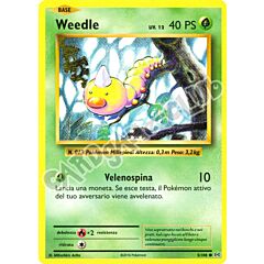 005 / 108 Weedle comune normale (IT) -NEAR MINT-