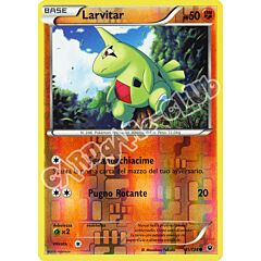 041 / 124 Larvitar comune foil reverse (IT) -NEAR MINT-