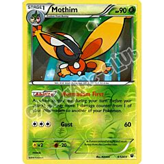 004 / 124 Mothim rara foil reverse (EN) -NEAR MINT-