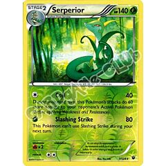 007 / 124 Serperior rara foil reverse (EN) -NEAR MINT-