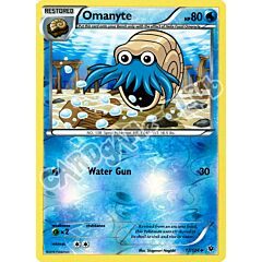 017 / 124 Omanyte non comune foil reverse (EN) -NEAR MINT-