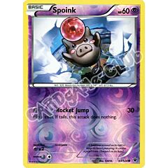 030 / 124 Spoink comune foil reverse (EN) -NEAR MINT-