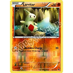 040 / 124 Larvitar comune foil reverse (EN) -NEAR MINT-
