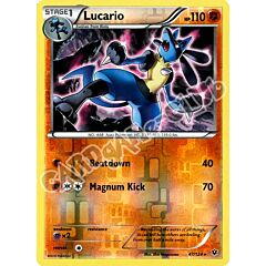 047 / 124 Lucario rara foil reverse (EN) -NEAR MINT-