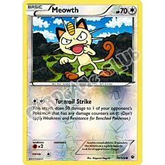 074 / 124 Meowth comune foil reverse (EN) -NEAR MINT-