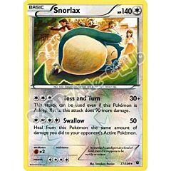 077 / 124 Snorlax rara foil reverse (EN) -NEAR MINT-