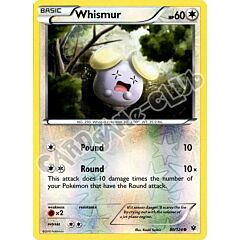 080 / 124 Whismur comune foil reverse (EN) -NEAR MINT-