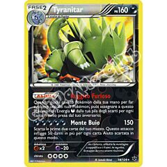 056 / 124 Tyranitar rara foil reverse (IT) -NEAR MINT-