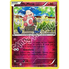 067 / 124 Mr. Mime rara foil reverse (IT) -NEAR MINT-