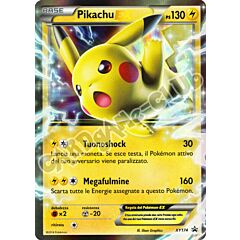 XY174 Pikachu Ex rara ex foil (IT) -NEAR MINT-