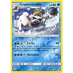 043 / 149 Crabominable rara foil reverse (IT) -NEAR MINT-