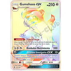 157 / 149 Gumshoos GX rara segreta foil (IT) -NEAR MINT-