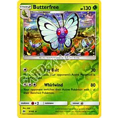 003 / 149 Butterfree rara foil reverse (EN) -NEAR MINT-