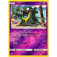 057 / 149 Alolan Grimer comune foil reverse (EN) -NEAR MINT-