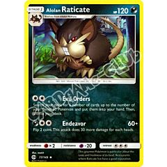 077 / 149 Alolan Raticate non comune normale (EN) -NEAR MINT-