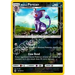 079 / 149 Alolan Persian non comune normale (EN) -NEAR MINT-