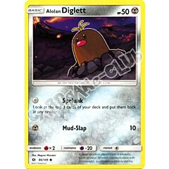 086 / 149 Alolan Diglett comune normale (EN) -NEAR MINT-