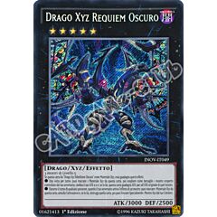 INOV-IT049 Drago Xyz Requiem Oscuro rara segreta 1a Edizione (IT) -NEAR MINT-