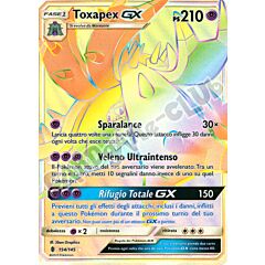 154 / 145 Toxapex GX rara segreta foil (IT) -NEAR MINT-