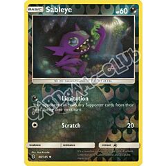 080 / 145 Sableye non comune foil reverse (EN) -NEAR MINT-