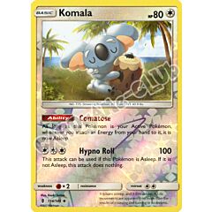 114 / 145 Komala non comune foil reverse (EN) -NEAR MINT-