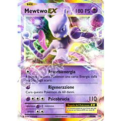 052 / 108 Mewtwo EX rara EX foil (IT) -NEAR MINT-