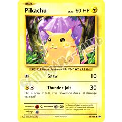035 / 108 Pikachu comune normale (EN) -NEAR MINT-