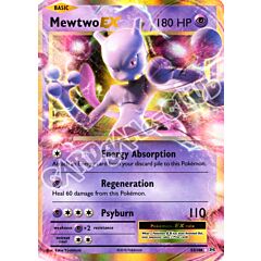 052 / 108 Mewtwo EX rara EX foil (EN) -NEAR MINT-
