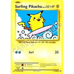 111 / 108 Surfing Pikachu rara segreta normale (EN) -NEAR MINT-