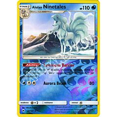 028 / 147 Alolan Ninetales rara foil reverse (EN) -NEAR MINT-