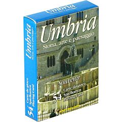 Speciali e Turistiche Umbria mazzo 54 carte blu (IT)