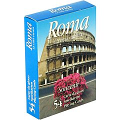 Speciali e Turistiche Roma mazzo 54 carte blu (IT)
