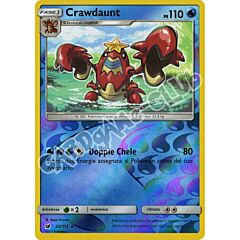 025 / 111 Crawdaunt rara foil reverse (IT) -NEAR MINT-