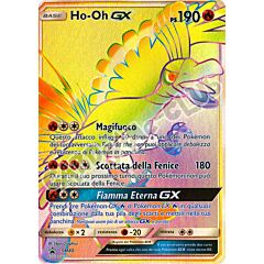 SM80 Ho-Oh GX rara segreta foil (IT) -NEAR MINT-