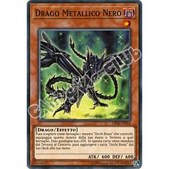 OP06-IT010 Drago Metallico Nero super rara (IT) -NEAR MINT-