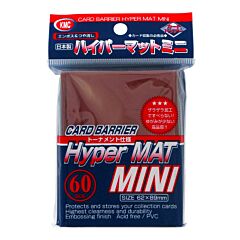 proteggi carte mini pacchetto da 60 bustine Hyper Mat Red