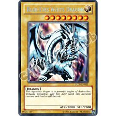 DL09-EN001 Blue-Eye White Dragon rara blu unlimited (EN) -NEAR MINT-