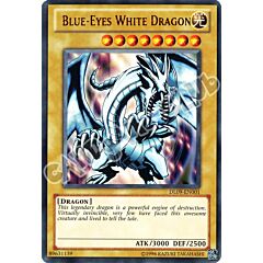 DL09-EN001 Blue-Eye White Dragon rara verde unlimited (EN) -NEAR MINT-