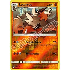 076 / 131 Lycanroc rara foil reverse (IT) -NEAR MINT-