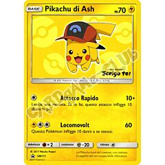 SM111 Pikachu di Ash promo normale (IT) -NEAR MINT-