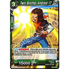 BT2-089 Twin Brother Android 17 comune normale (EN) -NEAR MINT-