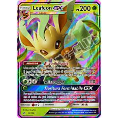 013 / 156 Leafeon GX rara GX foil (IT) -NEAR MINT-