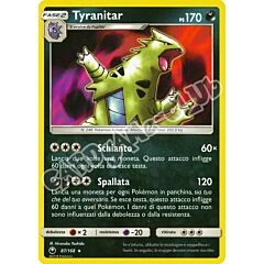 087 / 168 Tyranitar rara foil (IT) -NEAR MINT-