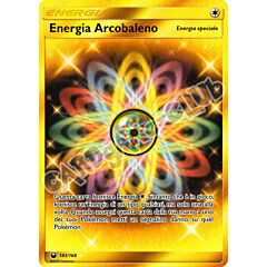 183 / 168 Energia Arcobaleno rara segreta foil (IT) -NEAR MINT-