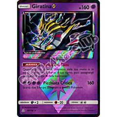 058 / 156 Giratina Prisma rara prisma foil (IT) -NEAR MINT-